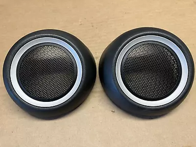 07 - 15 Mini Cooper Left Right Door Speaker Grille Silver Trim Ring R56 R55 R57 • $49.99