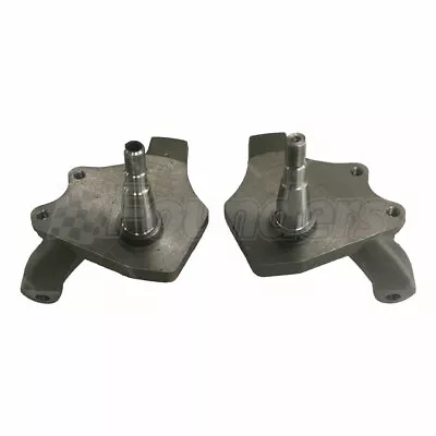 Vw Bug 2-1/2'' Drop Spindles Pair (ball Jointdisc Brake) 2.5 Drop 1966-1977 • $71.75