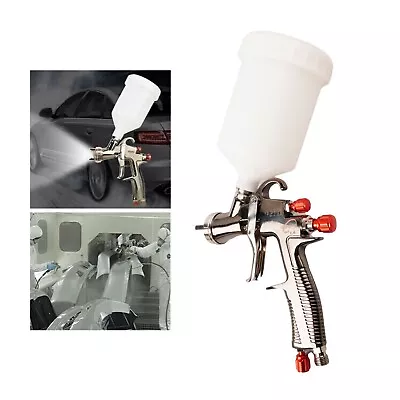 R500 LVLP Car Air Spray Gun Gravity Airbrush Painting Gun 1.3mm Nozzle 600cc Cup • £43