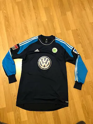 £48 • Buy VFL Wolfsburg Adidas Authentic Goalkeeper Shirt Trikot Size XL