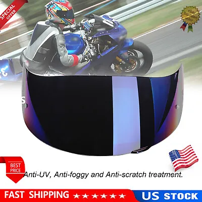 Anti-glare/UV Motorcycle Helmet Full Face Shield Lens Visor For K1 AGV K5 K3SV • $20.99