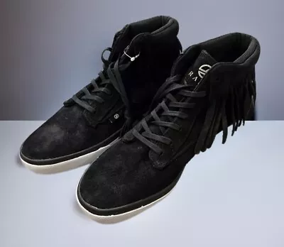 Radii Men's Shoes  Basic  (Black Death FG Leather) Color Code: Death NEW Sz 10.5 • $45