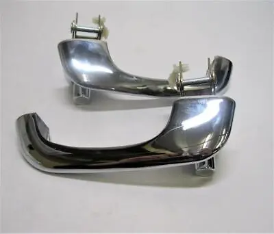 1964 - 1966 Ford Mustang Exterior Chrome Door Handles Pair Set Left & Right • $49