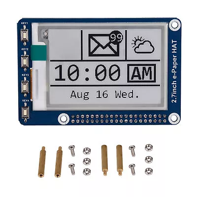 2.7 Inch E-Ink Display E-Paper HAT For   Nucleo SPI Interface • $20.15