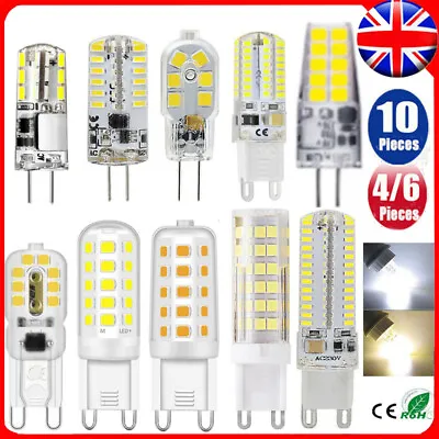 £7.95 • Buy G4 G9 LED Bulb Capsule Light Replace 10/25/40/60W Halogen Bulbs Energy Saving A+