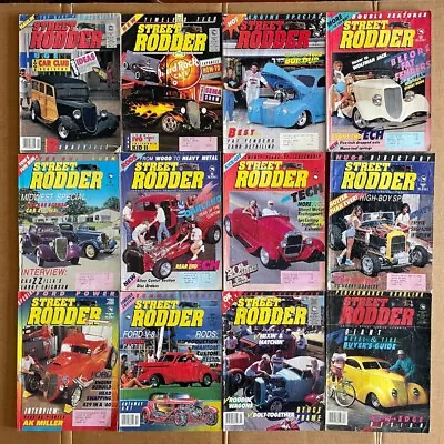 Lot Of 11 1992 STREET RODDER MAGAZINES Vintage Hot Rod January-November • $10.95