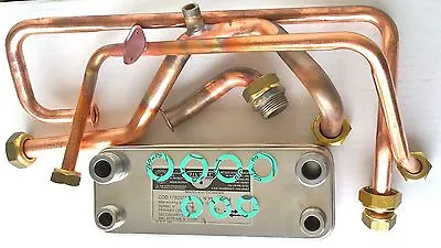 £57 • Buy Vaillant Vcw 221 T Domestic Hot Water Heat Exchanger Kit (4 Pipes) 06-5034 06503