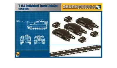 Skunkmodels 35002 1/35 T-154 Individual Track Link Set For M109A6 • $10.97