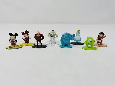 Disney Nano MetalFigs Mix Lot Of 8 - Mickey Minnie Buzz Lightyear Alice Lilo • $8