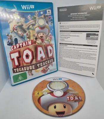 Captain Toad - Treasure Tracker - Nintendo Wii U VGC • $27.02