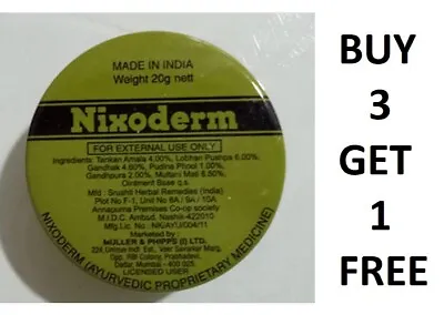 £5.99 • Buy NIXODERM For Ringworm ,Itches Fungal & Skin Infections BUY 3 GET 1 FREE