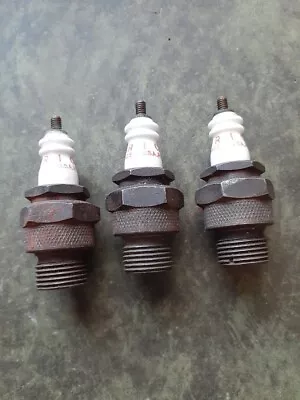 3 Vintage Champion Spark Plugs R-1 Made In USA • $15.99