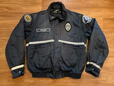 Public Safety Apparel Thinsulate Mens Fire Department Sz M Bomber Jacket Sz 40R • $34.95