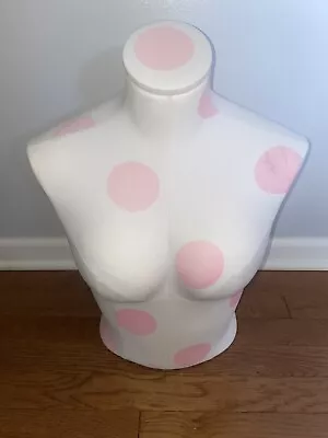 Victorias Secret PINK Store Display Form Prop Mannequin Polka Dot Victoria Rare • $85.99