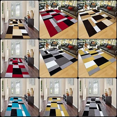 £18.99 • Buy New Modern Home Décor Area Rugs Large Small Living Room Carpet Runner Floor Mats