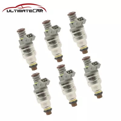 6X Flow Matched Fuel Injector For Ford F-150 F-250 F-350 Mustang 6 Cyl 3.8L 4.9L • $42.96