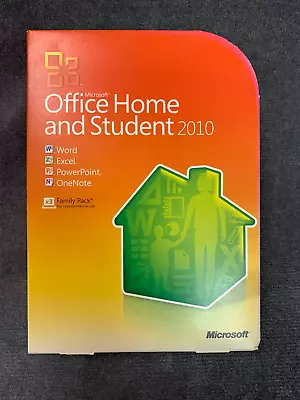 Microsoft Office Home And Student 2010 For 3 PCs Word Excel PowerPoint • $32.99