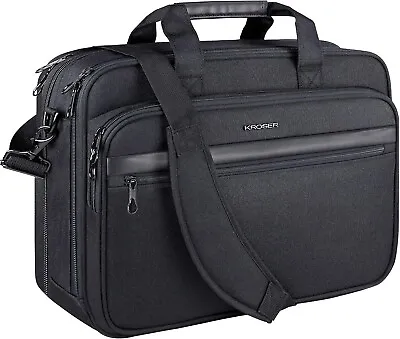 $51.20 • Buy KROSER 18  Laptop Bag Premium Laptop Briefcase Fits Up To 17.3 Inch Laptop Expan