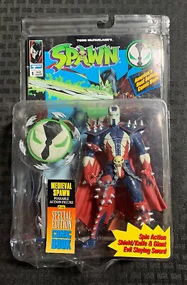 1994 MEDIEVAL SPAWN 6  Action Figure MOC C-2.5 Todd McFarlane Toys • $20.25