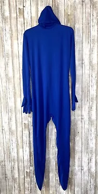 Blue Adult Morph Suit Costume Party/Halloween USED Medium • $17