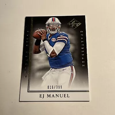 2014 Panini Limited - #3 EJ Manuel /399 • $3.99