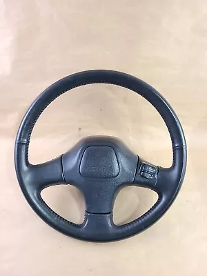 OEM 1990 1991 DA Acura Integra Factory Leather Wrap Steering Wheel • $148.50