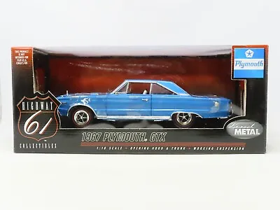 1:18 Scale Ertl Highway 61 Collectibles DCP Die-Cast 50051 1967 Plymouth GTX  • $149.95