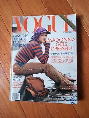 Madonna US Vogue Magazine October 1992 Erotica Sex Book Like New Cond Rare • $39.99