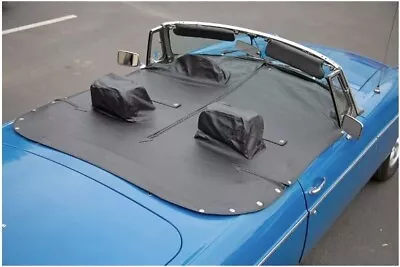 New Black Tonneau Cover Full Cover LHD MGB 1971-1980 With Headrest Pockets • $379.95