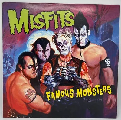 Misfits Famous Monsters LP 2000 Japan Translucent Yellow Wax VG++ RRJY-1002 • $249.99