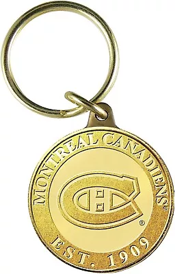 MONTREAL CANADIENS HOCKEY Minted Coin Keychain Bronze NEW GREAT GIFT • $14.97