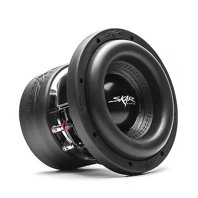 New Skar Audio Zvx-8 D4 8  900 Watt Rms Dual 4 Ohm Spl Car Subwoofer • $161.49