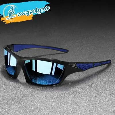 Cycling Photochromic Polarized Sunglasses Sports Goggles Fishing Driving Glasses • $14.59