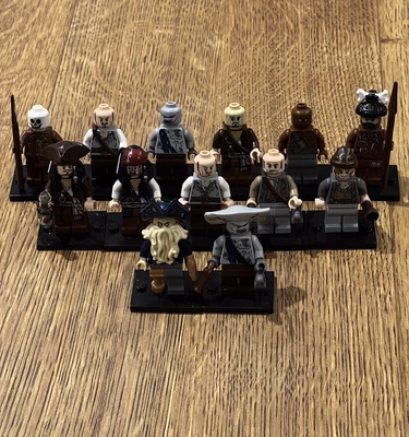 £250 • Buy Lego Pirates Of The Caribbean Minifigures Bundle Includes Davy Jones