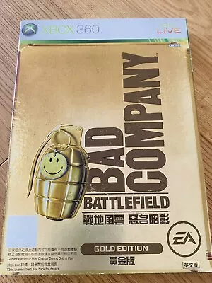 Xbox 360 Battlefield Bad Company Gold Edition NTSC J Sealed • $100