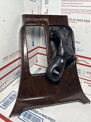 2000 00 Toyota 4Runner 3.4L A/T 4WD Woodgrain Shifter Center Console Bezel OEM ✅ • $70