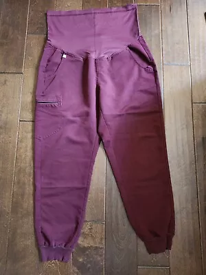 Figs Maternity Jogger Scrub Pants Women Pockets Zipper - Size M/P • $24.99