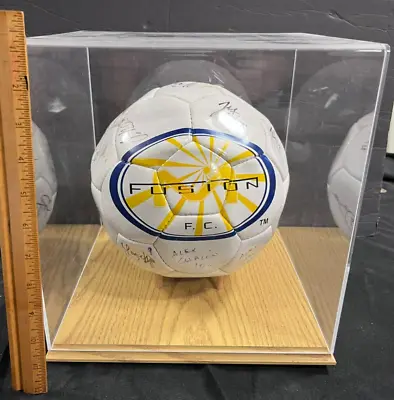 2001 Miami Fusion Hand Signed By 20+/- Soccer Ball W/Free Case JSA AVAIL AA • $119.99