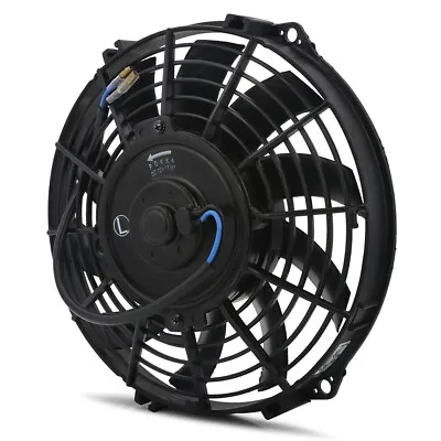 Universal 9 Inch Slim Fan Push/Pull Electric Radiator Cooling Engine Kit 12V 80W • $29.95