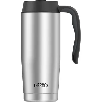 $18.99 • Buy Thermos 16 Oz. Vacuum Insulated Stainless Steel Travel Mug - Silver