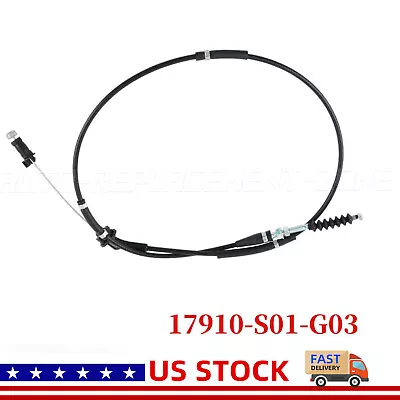 17910-S01-G03 Throttle Cable Wire Pedel Fit Honda Civic 96-00 CX DX D16Y8 K-Swap • $24.69