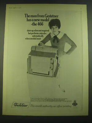 £16.67 • Buy 1968 Gestetner 466 Duplicator Ad - The Man From Gestetner Has A New Model