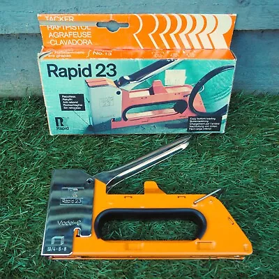 £24.99 • Buy Rapid Sweden 23 Model C Vintage Bottom Load Staple Gun Stapler Tacker 13/4 - 6-8