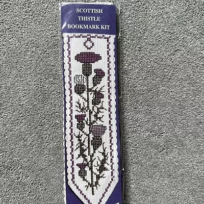 £0.99 • Buy Textile Heritage Cross Stitch Kit - Bookmark - Made In Scotland 