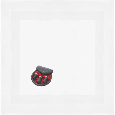 £7.99 • Buy 'Scottish Sporran' Cotton Napkin / Dinner Cloth (NK00028301)