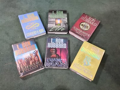 BRAND NEW Sealed Lot Of 6 Scientology/Dianetics L. Ron Hubbard Books • $39.99