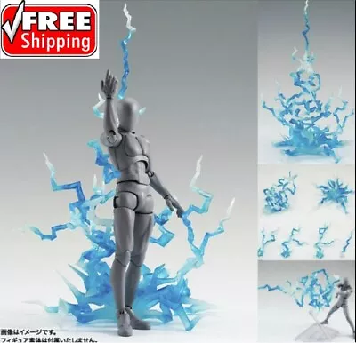  Effect Thunder Lightning Blue Figuarts Figma D-arts Rider 1/6 Figure Hot Toys • $20.99