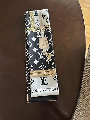 Louis Vuitton Silk Scarf • $175