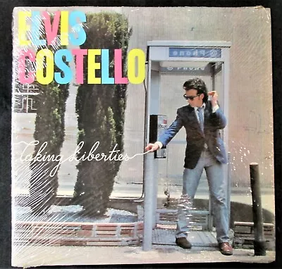 ELVIS COSTELLO  Taking Liberties  1980 COLUMBIA EX VINYL LP & EX Sleeve W SHRINK • $19.95