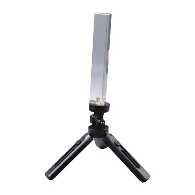 Optical Glass Triangular Prism W/ Stand & 1/4 In Thread For Photography Science • $21.60